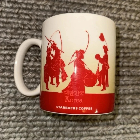 2010 STARBUCKS Coffee Co you are here mug cup collector series KOREA 16oz grande - Picture 4 of 6